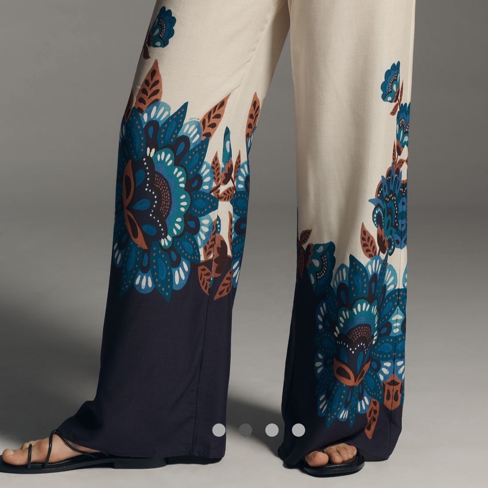Farm Rio Wide-Leg Pants - Picture 3 of 11